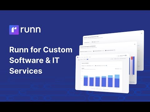 Resource and Capacity Planning for Custom Software & IT Services