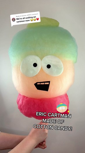 Cartman from South Park Made of Cotton Candy! Art Animation