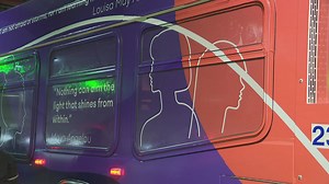 NFTA unveils Women's History Month bus design