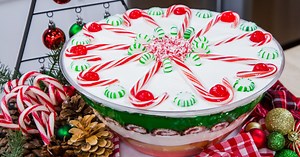 Layered Peppermint Party Pudding - Home & Family