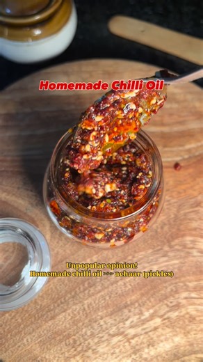 Millie🥵🍜 on Instagram: "I can’t breathe without this! My mouth was literally watering while filming this video😭🤤 #chillioil #review #spicyfood #rating #viralvideo #foodlover #food #spicy #chilli #garlic #condiments #korean #nepal #spiciest #mouthwatering #fypppppppppppppppppppppppp ppppppppppppppppppppppp ppp #fy"
