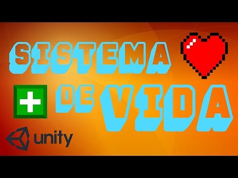 Como hacer un SISTEMA DE VIDA en Unity - [Unity Tutorial] - Unity 2021 -