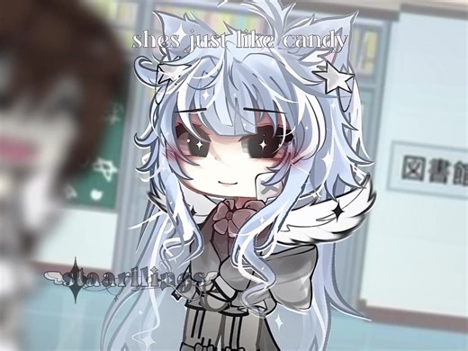 Gacha Video Featuring Original Characters and Candy Theme