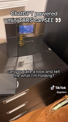 Mini TARS Robot: AI-Powered Object Recognition