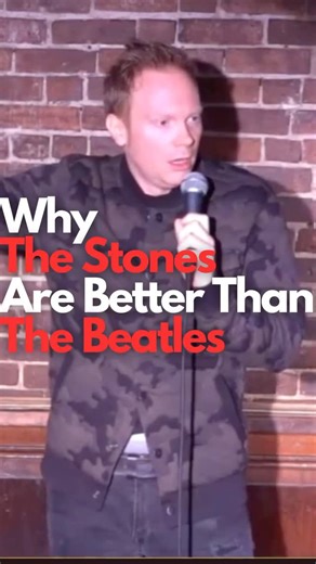 Why The Rolling Stones are better than The Beatles… Upcoming shows @micdropcomedysandiego Nov 21/22 @zanieschicago Jan 15-17 #jokes #funny #beatles #stones | Nathan Macintosh