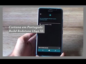 Análise: Cortana em Português PT BR na Redstone do Windows 10 Mobile