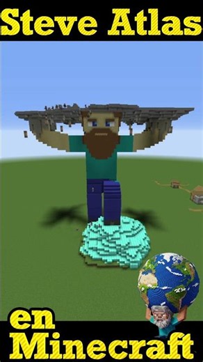 Convertí a Steve en el TITÁN ATLAS de Minecraft 🏛️🧱