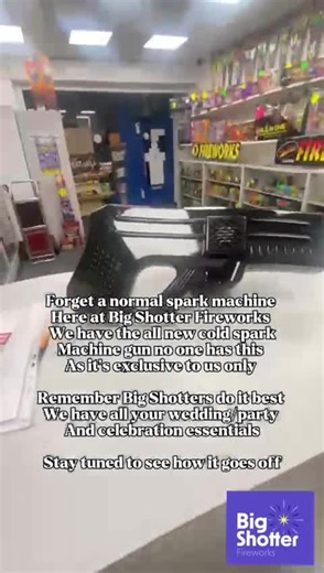 You've seen cold spark machines but nine like this available in black and gold get down to make any occasions special with these #bsf #fireworks #fyp #coldspark #safe