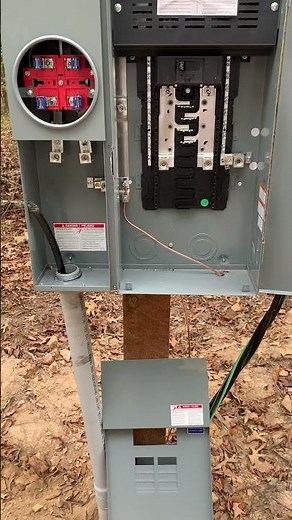 The Electricity is here!! Primary Underground Service Installation