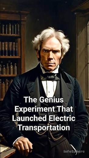 The Genius Experiment That Launched Electric Transportation #faraday #invention #history