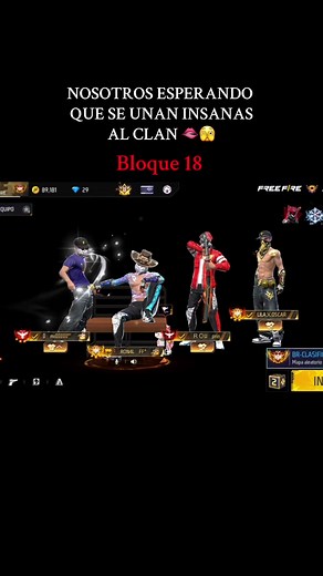 Nombres Insanos para Clanes en Free Fire