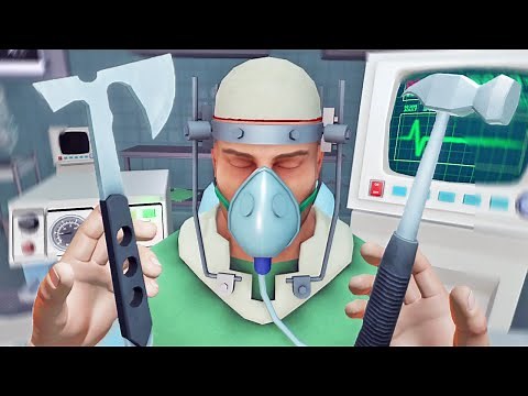 BRAIN SURGERY IS EASY | Surgeon Simulator VR