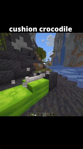 Crocodile build 🐊.. #minecraft