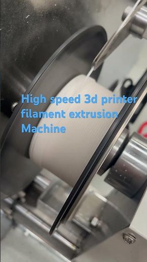 High speed 3d filament extruder