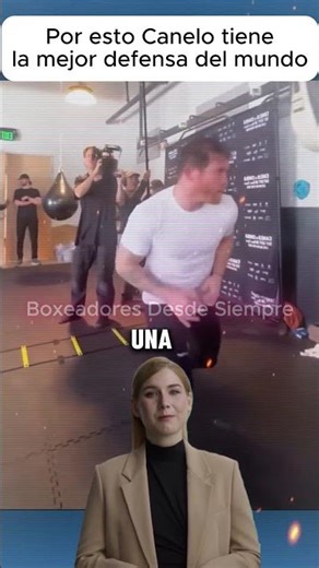 Canelo training his defense