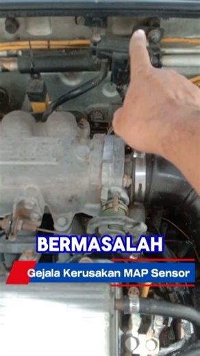 gejala kerusakan map sensor ‼️ mobil timor dohc #automobile