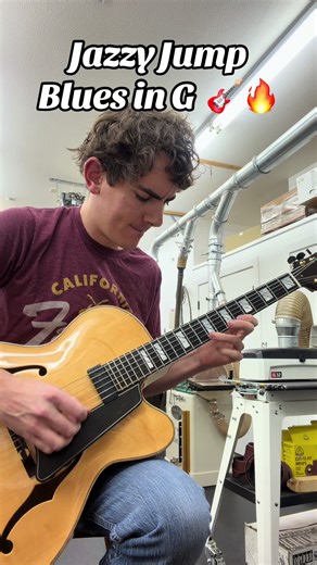 Working on incorporating more diminished into my blues playing! Playing an amazing Buscarino Artisan Custom Archtop 🔥 #guitartok #guitarsolo #bluesmusic #jazz #fyp