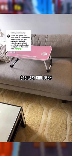 WGCTEK Foldable Laptop Desk - Perfect for Cozy Workspaces