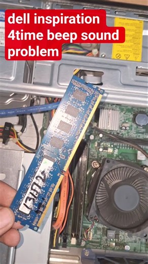 #delllaptop #computer #ram #4times beep sound problem