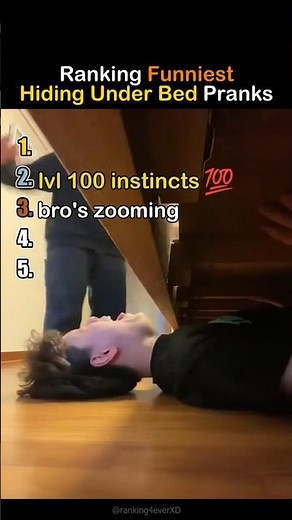 Ranking Funniest Hiding Under Bed Pranks
