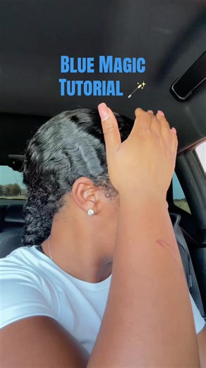 Natural Hair Blue Magic Tutorial for Healthy Curly Hair