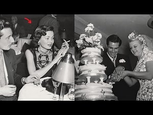 Rare Vintage Wedding & Engagement Photos of Old Hollywood Stars (1930s–80s)