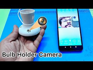 Bulb Holder CCTV Camera || Wireless Spy Camera 🔥🔥 #cctv #spygadgets #wificamera #bulbholdercamera