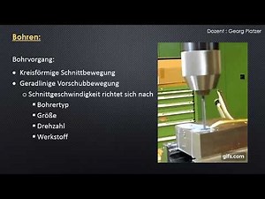 Fertigungstechnik1 Bohren