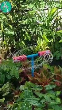 How to Make Rotate Water Sprinkler for Garden #short