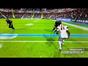 I PLAYED MAN COVERAGE AGAINST NICO COLLINS IN BACKBREAKER | Backbreaker Season Mode Clips
