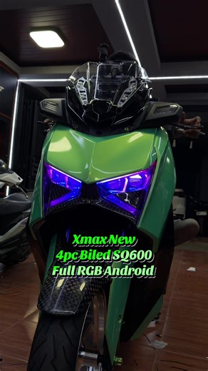 Xmax New 4pc Biled SQ600: Full RGB Android Features