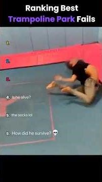 Ranking Best Trampoline Park Fails 💀😂
