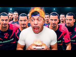 esse jogo me fez ODIAR o MEU ÍDOLO 🤬😭 (11 zlatans em campo no EAFC)