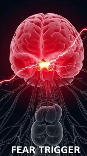 What happens inside your body when you swallow fear|You don't just feel fear #shorts #viral