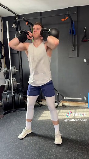 KB Ladder Kettlebell Workout: Climb to 8 Reps