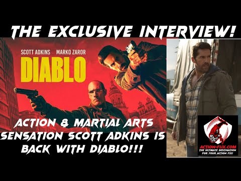 Exclusive Interview! Scott Adkins Invades The Action Fix Podcast & Talks DIABLO!