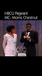 You'll love this vintage footage of a young Morris Chestnut hosting an HBCU Pageant. This answer by Miss Howard University was 🔥! 📽: @vintageaaeverything | HBCU Alum