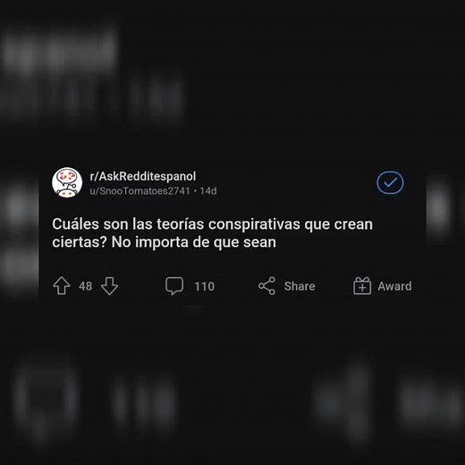 Teorías conspirativas #Reddit #Responde #Conspiracion #Conspiracy