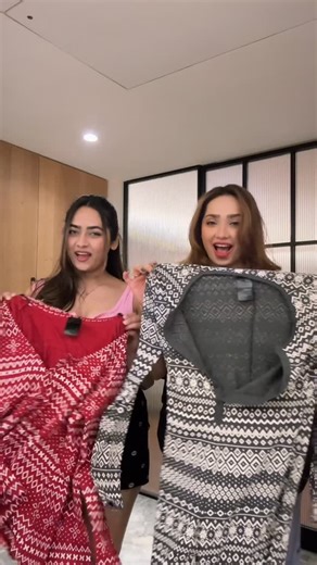 Aditi Mistry on Instagram: "Sisters who slay together, sleigh together 🛷✨ #cristmastransition #szn #explore #fypn #sistergoals"