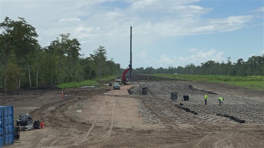 Hurricane protection system for River Parishes is 30% complete