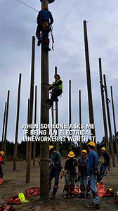 2.3K views · 88 reactions | Hard work, but high rewards. CFCC’s 10-week Electrical Lineworker Training program sets you up for a career that’s absolutely worth it. Register at cfcc.edu/lineworker. #lineman #linemanlife #linework #lineworker #electricalwork #career #bluecollar #fyp #northcarolina #wilmingtonnc #cfcc | Cape Fear Community College | Facebook