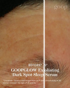 GOOPGLOW Dark Spot Exfoliating Sleep Milk at Sephora | goop