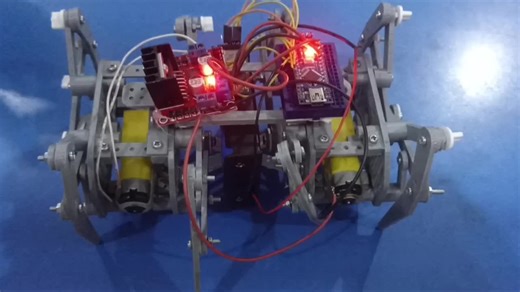 KL-20 Spider Robot Project | Klann Mechanism | MATLAB Simulation | Bluetooth Control | ArduinoI recently designed and developed an 8-leg robotic walker based on the Klann linkage mechanism (KL-20… | Shahzaman Qureshi