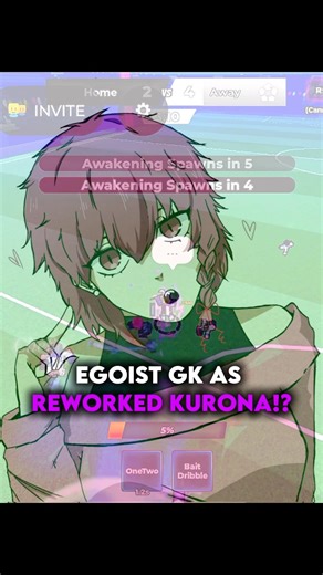 Egoist Gk as REWORKED KURONA?! 🦈⚽️#roblox #bluelock #bluelockrivals #shorts #egoistgk #blr