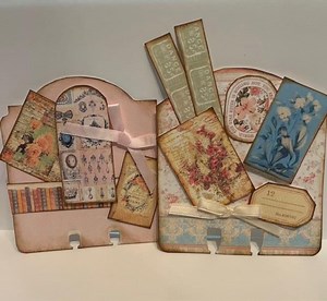 Printable Memory Dex Card Set With Ephemera Download - a Collection of 2 Handmade Rolodex Cards, Collection Download, Digital Download - Etsy