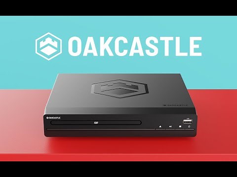 Oakcastle DVD100 Mini DVD Player for TV
