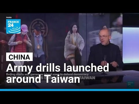 China launches military drills simulating blockade of Taiwan ports • FRANCE 24 English