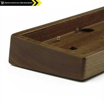 Build Your Dream Keyboard: YMD40 V2 Mini Cute 40 Wood Mechanical Keyboard DIY Kit