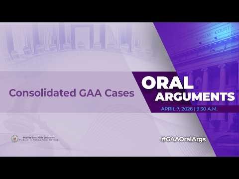 ORAL ARGUMENTS ON G.R. NOs. 271059, 271347, E-02472 & E-04036 - APRIL 7, 2026