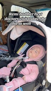 Remi had her first doctors visit today, she did so well 🩺🤍 •Click the link on our profile to learn more about Remi’s full Nicu journey •Ask for PO Box info to send any packages or gifts 🤍•#NICU #moebiussyndrome #healthybaby #Gtube #trach #ventbaby #clubfoot #cleftpalate #socute #5monthsold #love #babyphotoshoot #Remirae | Remi Rae